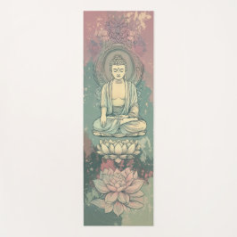 Hoge kwaliteit Boeddha Yoga Mat voor Mindful Movem