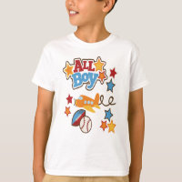 Hoge Kwaliteit Custom Kinder T-shirt - All Boy