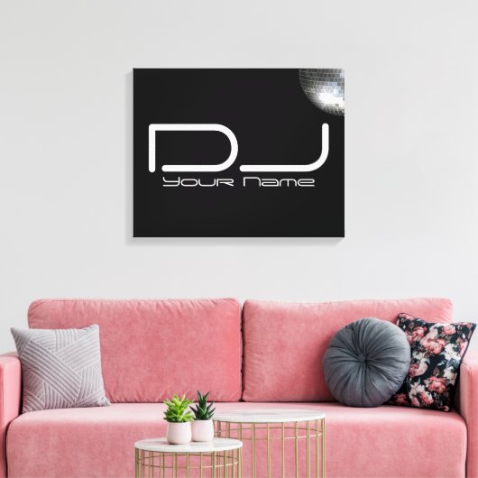 Hoge kwaliteit DJ Canvas (Insitu (Woonkamer))