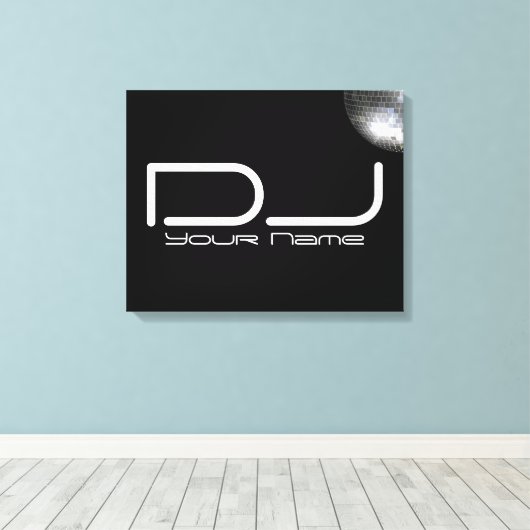 Hoge kwaliteit DJ Canvas (Insitu (Houten vloer))