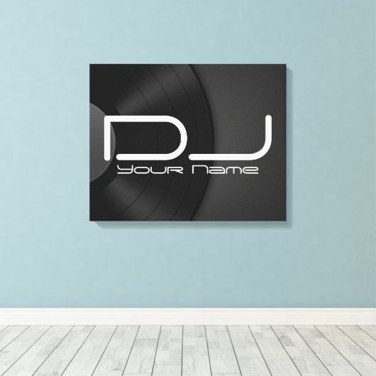 Hoge kwaliteit DJ Canvas (Insitu (Houten vloer))