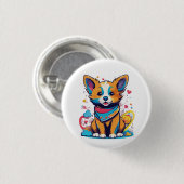 Hoge kwaliteit en aanpasbaar ronde button 3,2 cm (Voorkant /achterkant)
