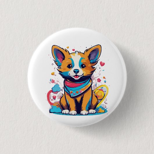 Hoge kwaliteit en aanpasbaar ronde button 3,2 cm (Voorkant)