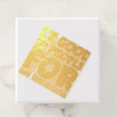 Hoge kwaliteit Folie Favor Label (Met doos)