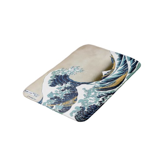 Hoge kwaliteit Grote Golf van Kanagawa door Hokusa Badmat (Gekanteld)