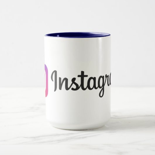 Hoge kwaliteit Instagram Mok (Midden)
