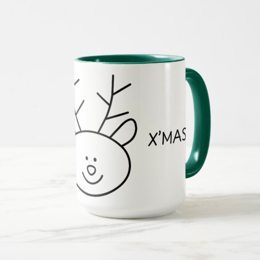 Hoge Kwaliteit Merry Christmas Mok (Voorkant rechts)