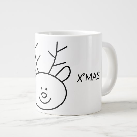 Hoge Kwaliteit Merry Christmas Mok (Voorkant rechts)