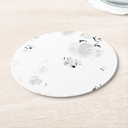 Hoge kwaliteit papieren onderzetters voor elke gel (Gebogen)