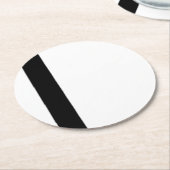 Hoge kwaliteit papieren onderzetters voor elke gel (Gebogen)