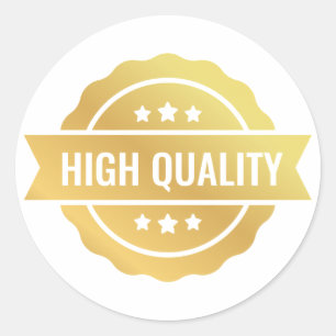 Hoge kwaliteit ronde sticker
