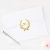 Hoge kwaliteit ronde sticker (Envelop)