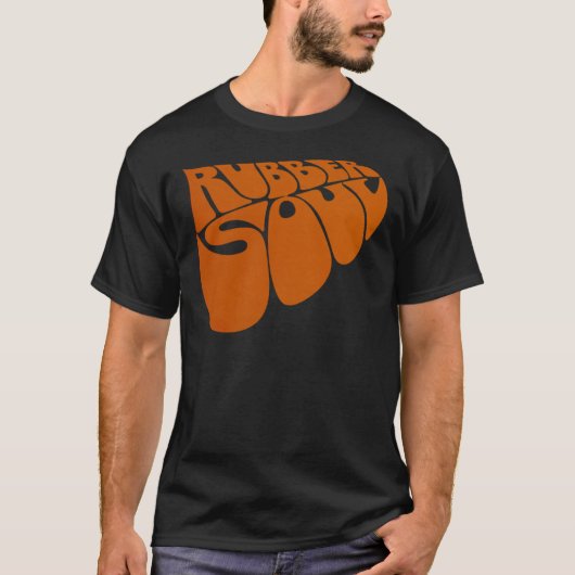 [HOGE KWALITEIT] Rubber Soul Essential T-Shirt (Voorkant)