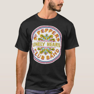 [HOGE KWALITEIT] Sgt Pepper Logo ticker T-shirt