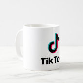 hoge kwaliteit TikTok mok (Voorkant links)