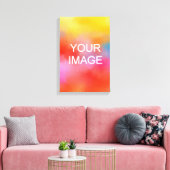 hoge kwaliteit uitgerekt verticaal canvas afdruk (Insitu (Woonkamer))