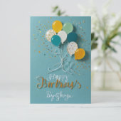 Hoge kwaliteit, verjaardagsuitnodigingen! RSVP-kaa RSVP Kaartje (Staand voorkant)