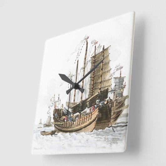 Hoge kwaliteit wandklok (Hoek)