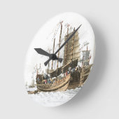 Hoge kwaliteit wandklok (Hoek)