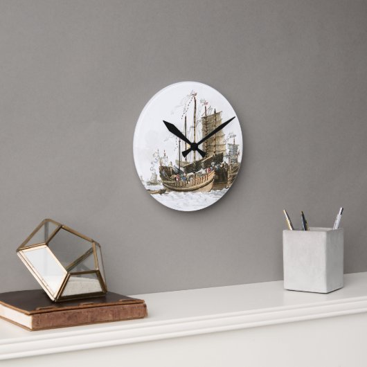 Hoge kwaliteit wandklok (Kantoor)