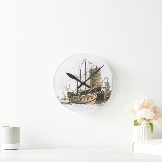 Hoge kwaliteit wandklok (Huis)