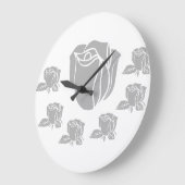 Hoge kwaliteit wandklok (Hoek)