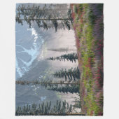 Hoge land (lente) fleece deken (Voorkant)