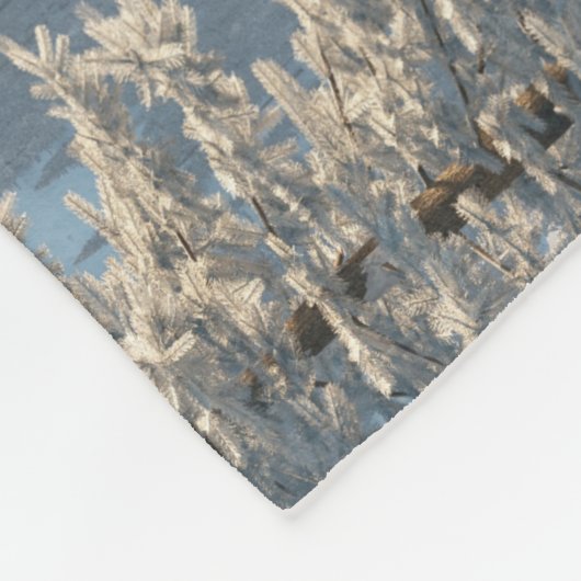 Hoge Land (Winter) Fleece Deken (Hoek)