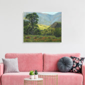 Hoge Landstilte in de Big Horns Canvas Afdruk (Insitu (Woonkamer))