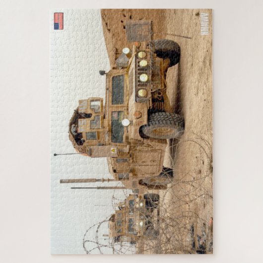 HOGE MOBILITEIT WIELVOERTUIG (20x30 inch) Legpuzzel (Verticaal)