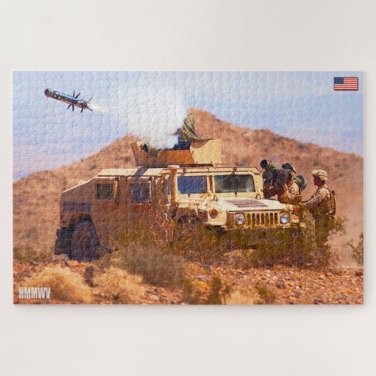 HOGE MOBILITEIT WIELVOERTUIG (20x30 inch) Legpuzzel (Horizontaal)