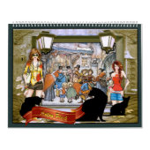 Hoge Mode en anton Pieck Kalender (Hoes)