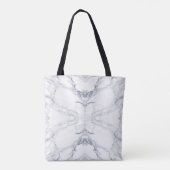 Hoge Mode Gepersonaliseerd Marmeren Patroon Tote Bag (Achterkant)