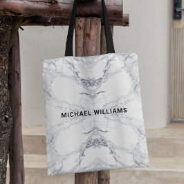 Hoge Mode Gepersonaliseerd Marmeren Patroon Tote Bag