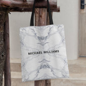 Hoge Mode Gepersonaliseerd Marmeren Patroon Tote Bag