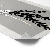 Hoge Mode Illustratie Kunst Poster (Hoek)