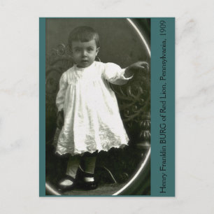 Hoge Mode Toddler van 1909 Briefkaart