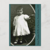 Hoge Mode Toddler van 1909 Briefkaart (Voorkant)