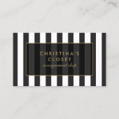 Hoge Mode zending, Boutique Visitekaartje (Voorkant)