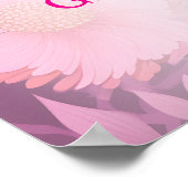 Hoge Moed In De Pink! Heet Roze Afstuderen Poster (Hoek)