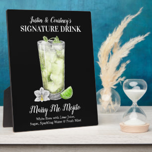 Hoge Mojito • PERSONALISEER deze Signature-drank Fotoplaat