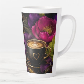 Hoge mok koffie met Kaitlyn