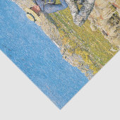 Hoge Noon in de Alpen door Giovanni Segantini Tissuepapier (Detail)