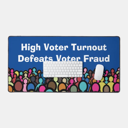 Hoge opkomst verslaat fraude in 2026 bureaumat (Keyboard & Muis)