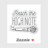 HOGE OPMERKING: BEREIK DE HOGE OPMERKING STICKER (Vel)