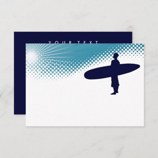 hoge overvloed kaart (Voorkant / Achterkant)