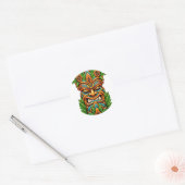 Hoge Palm Crown Tiki Sticker (Envelop)