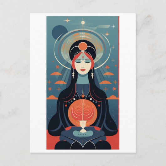 Hoge peristess briefkaart (Voorkant)