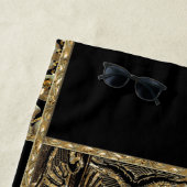 Hoge permissie Barok Monogram Strandlaken (In situ)