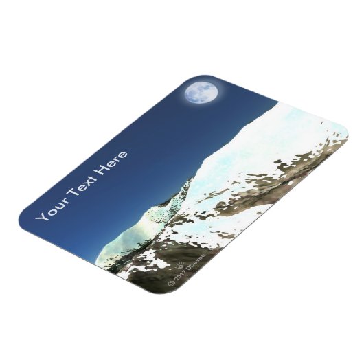 Hoge pieken - Thin Air Magneet (Linkerzijde)